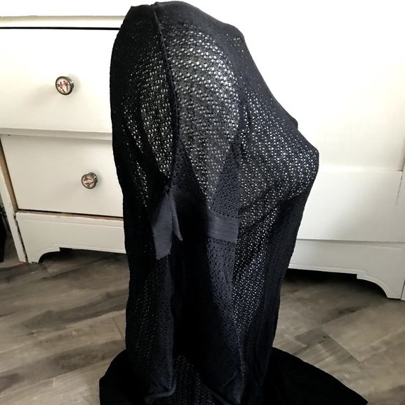 Coin 1804 Knit Dress Black Women's Size L - Picture 2 of 5